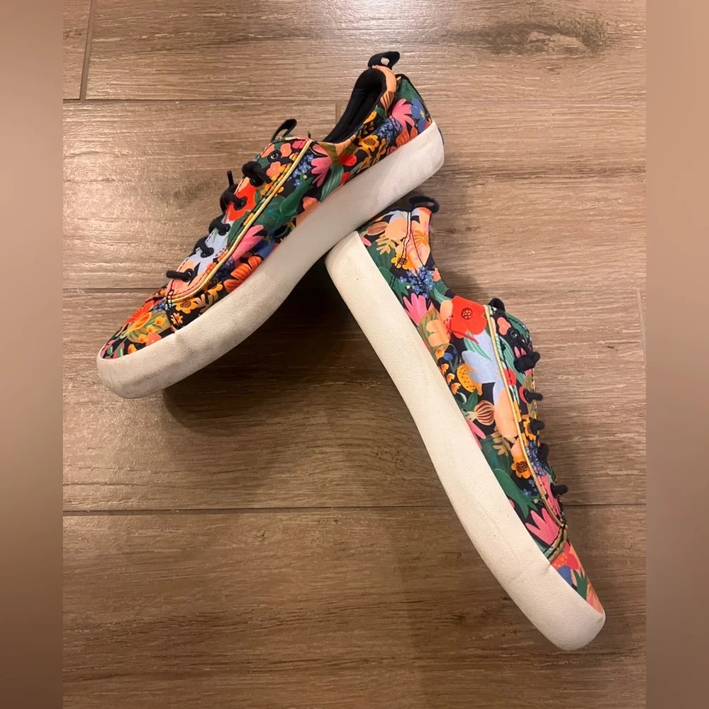 Rifle Paper Co x Keds Kickback Sicily Canvas casual sneaker - Picture 3 of 6